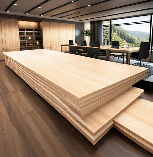 Sitco plywood sheets in a modern interior